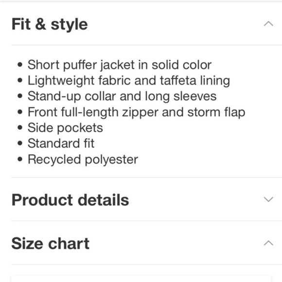 Women's Short Relaxed Puffer Jacket - A
New Day Black - Picture 6 of 6